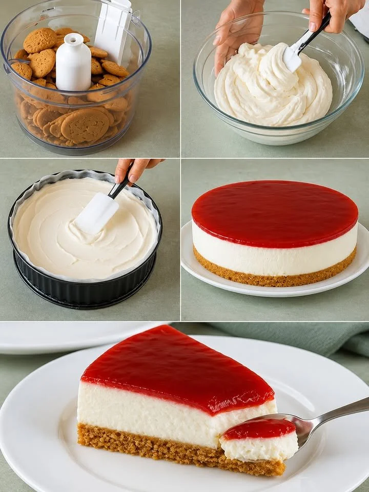 cheesecake salva-dieta leggera e deliziosa
