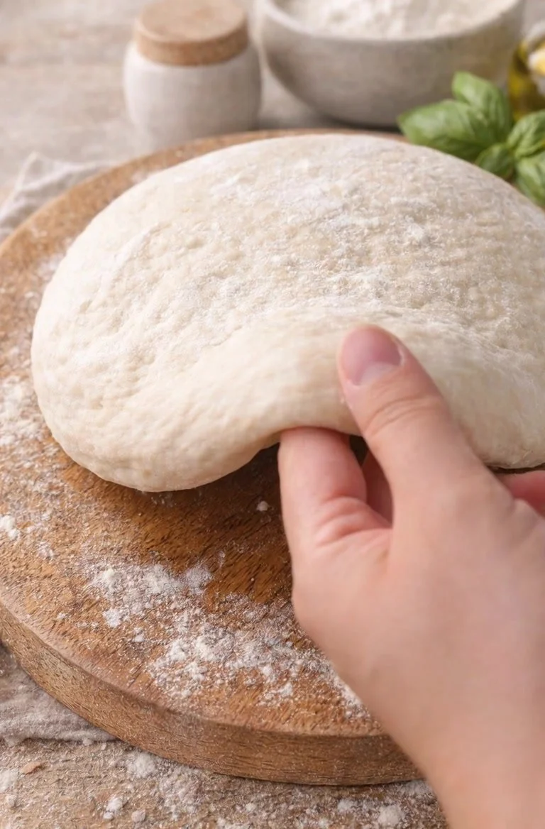 Impasto da sogno soffice pronto per essere utilizzato in ricette deliziose