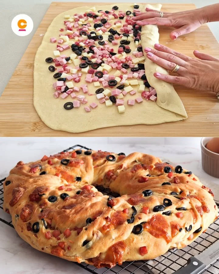 Torta Rustica Angelica con ingredienti freschi e sapori unici