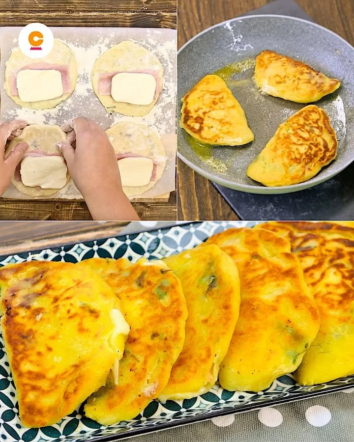 Calzoni di Patate Filanti freschi e croccanti