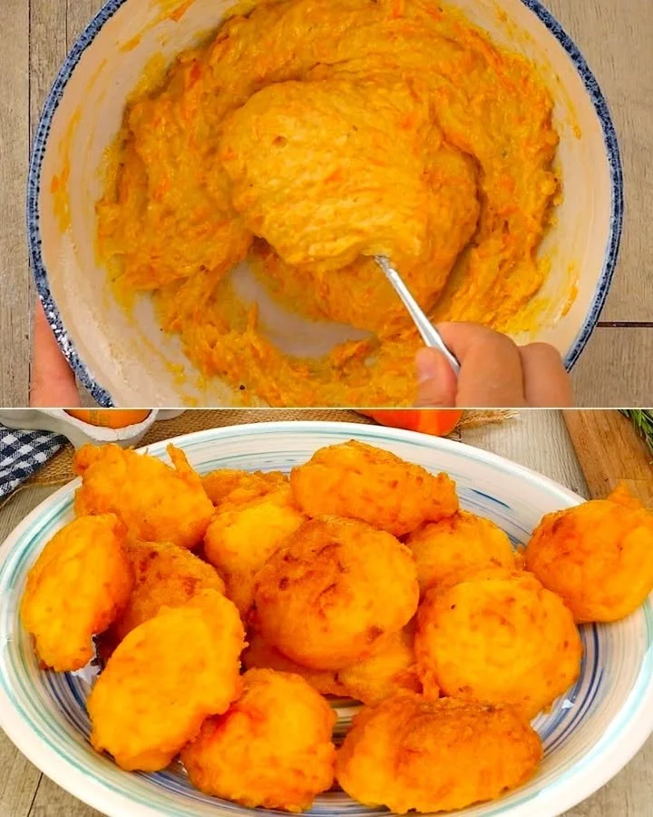 Frittelle di Zucca croccanti e gustose pronte per essere servite