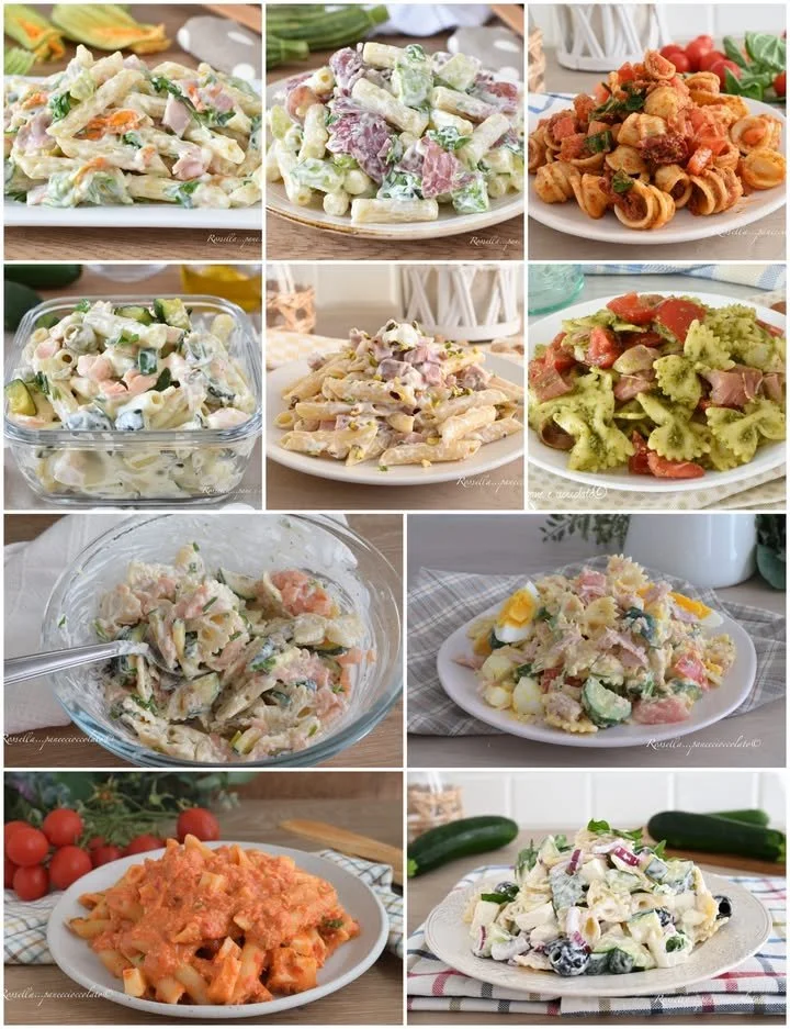 Pasta Fredda Spettacolare con ingredienti freschi e colorati