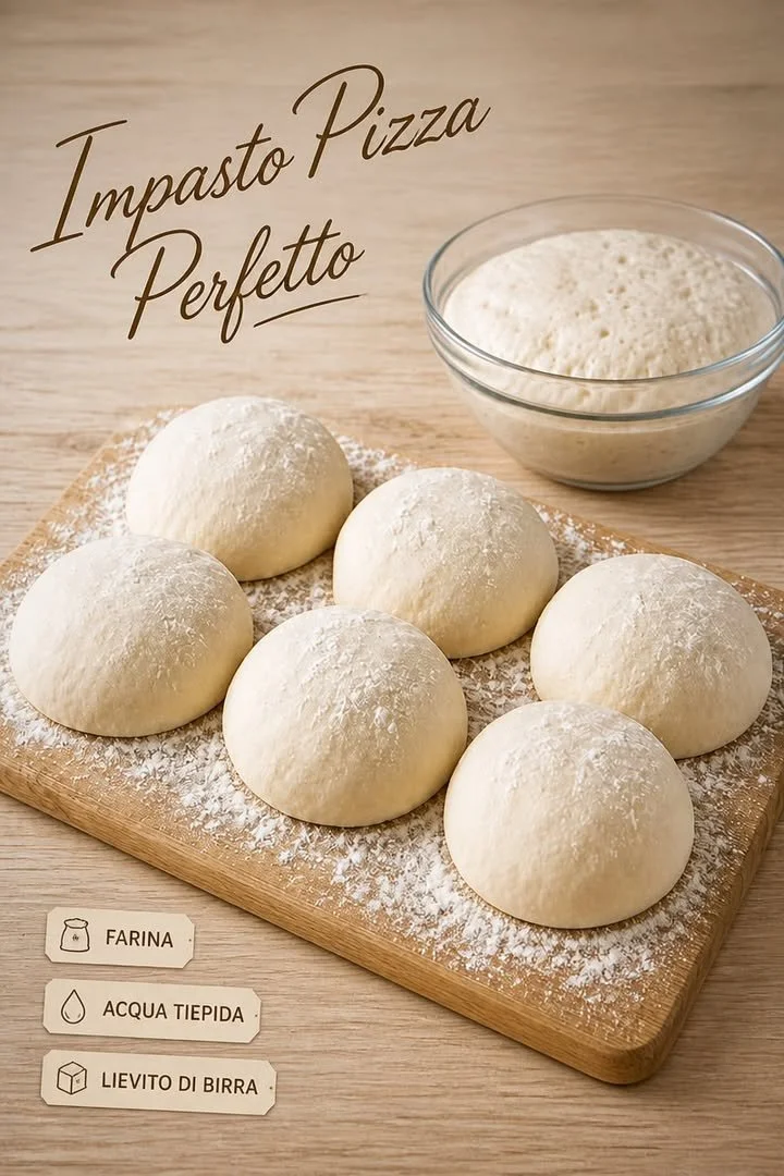 Pizza Perfetta con ingredienti freschi e saporiti