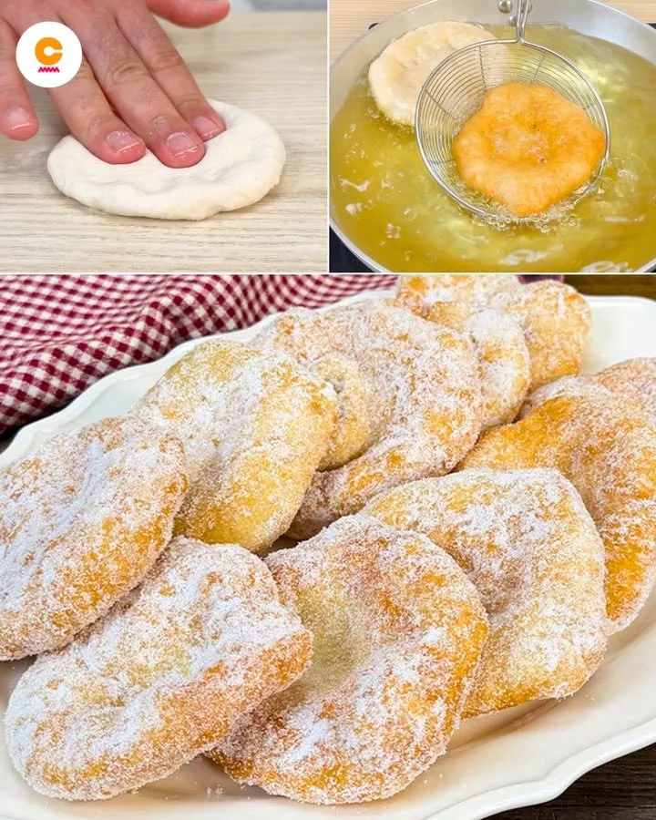 Pizzette Fritte Dolci, squisite frittelle dolci italiane
