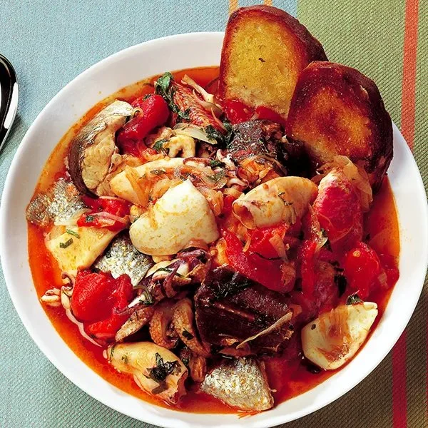Ricetta Zuppa di Pesce dell'Adriatico con ingredienti freschi e saporiti.