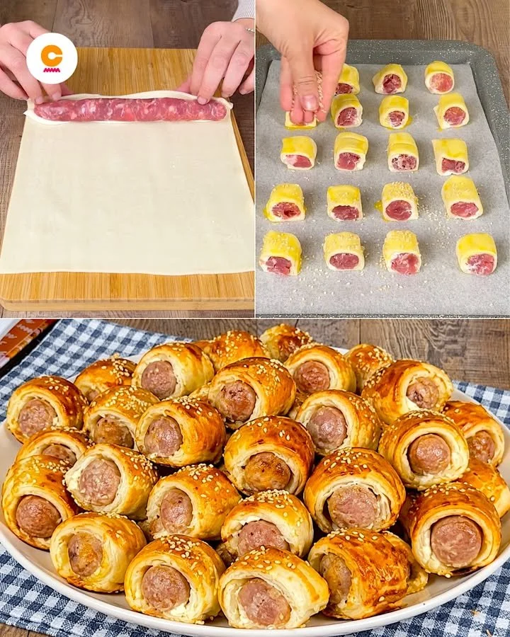 Rusticini Formaggio e Salsiccia - un delizioso abbinamento italiano