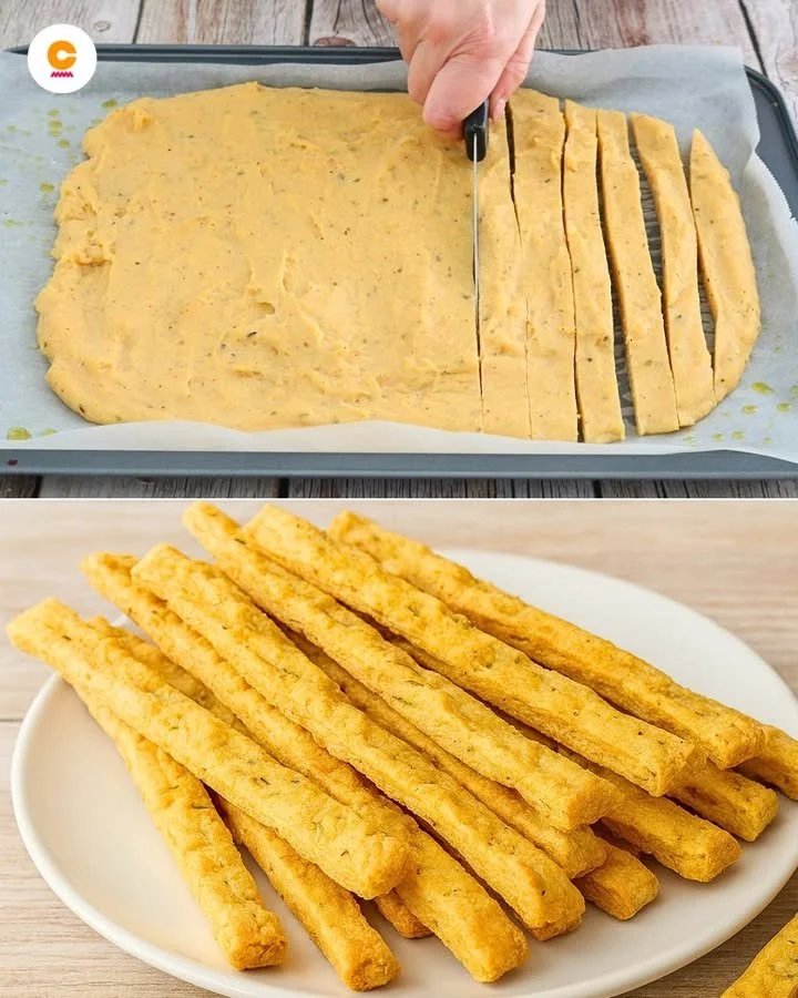 Stick di ceci croccanti e leggeri, snack sano e irresistibile